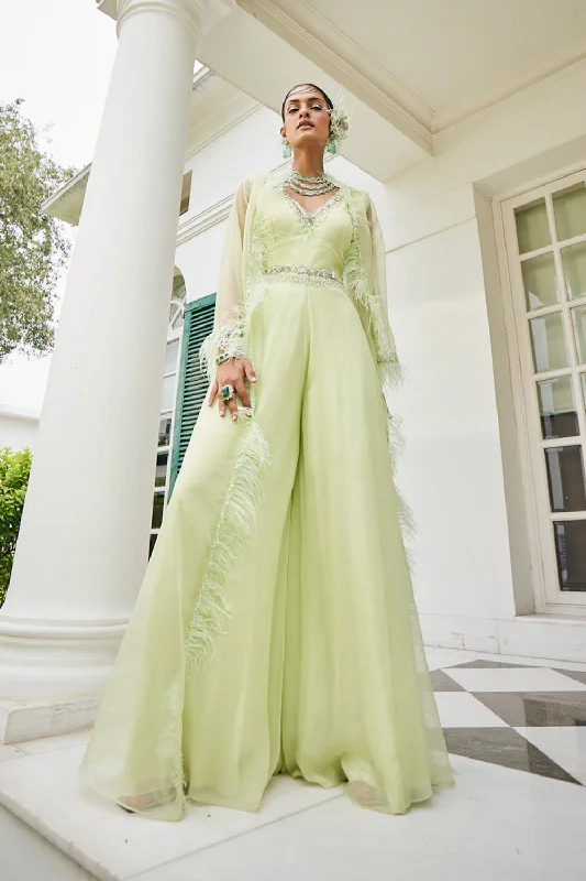Butterfly Green Feather Jacket Jumpsuit Toggled Jacket Drawstring Jacket Belted Jacket Butterfly Green Feather Jacket Jumpsuit Toggled Jacket Drawstring Jacket Belted Jacket