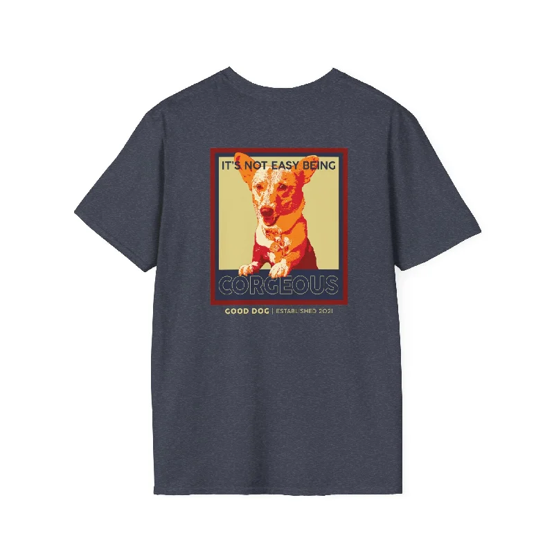 Corgeous Dog Tee Anti-Shrink Durable Soft