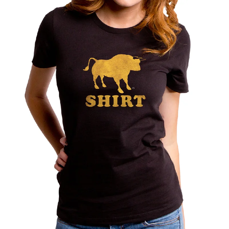 Bull Shirt Women's T-Shirt Cashmere Blend Cotton Blend Poly Blend
