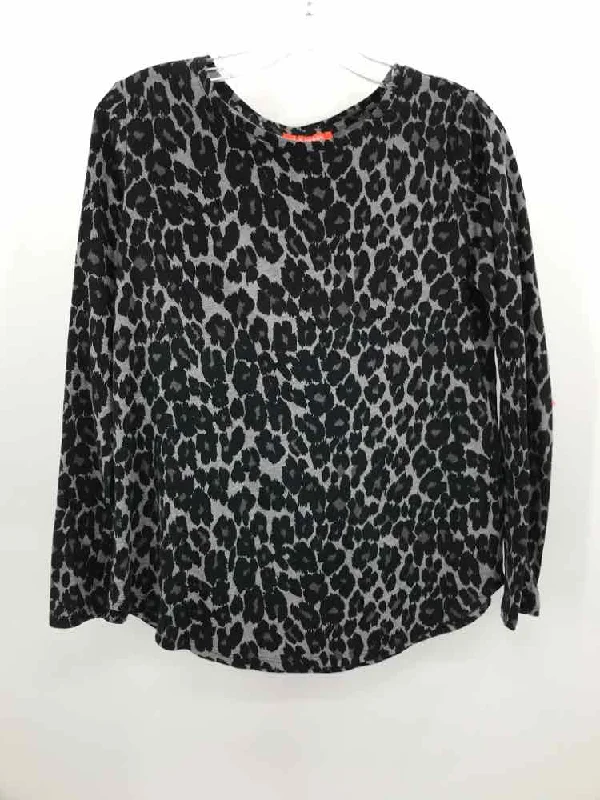 Pre-Owned Joe Fresh Black Size Small Printed T-shirt Anti-Pilling Machine Wash Handmade