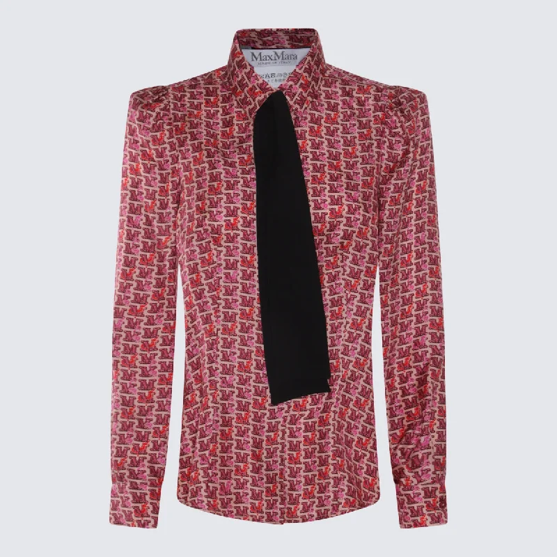 Max Mara Shirts Red Elegant Classic Vintage