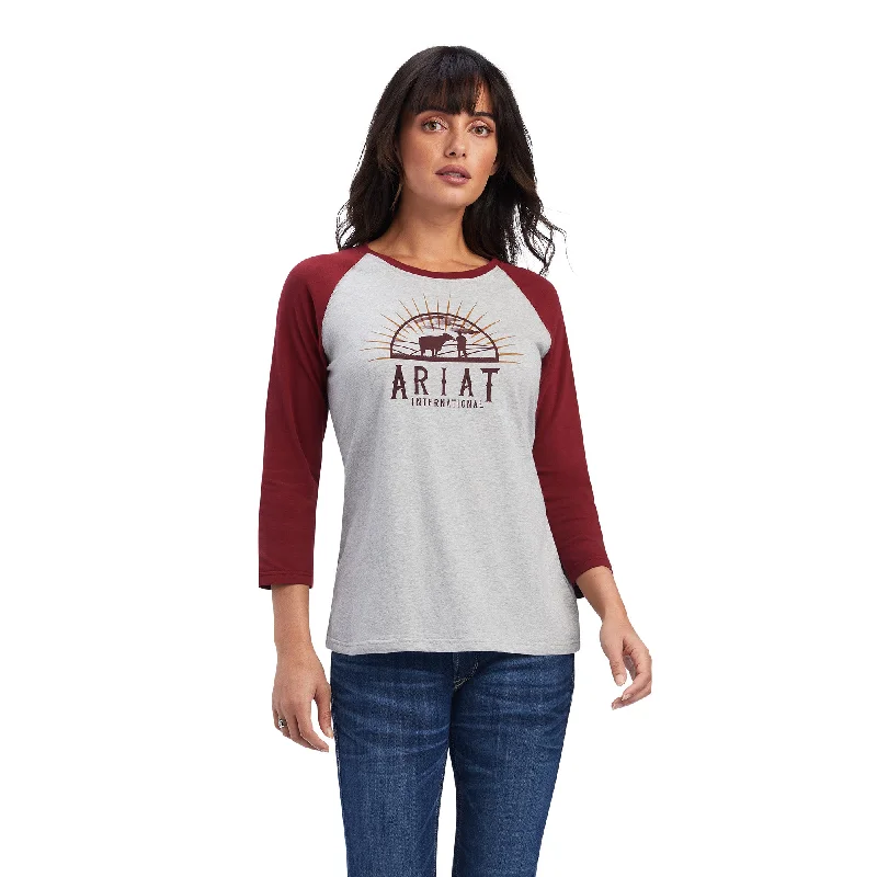 REAL Rainbow Classic Shirt Ribbed T-Shirt High Neck Heavyweight
