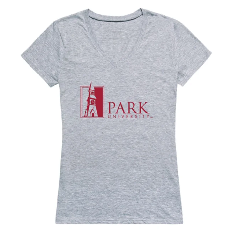 Park University Pirates Womens Seal T-Shirt Basic T-Shirt Crew Neck Short Sleeve