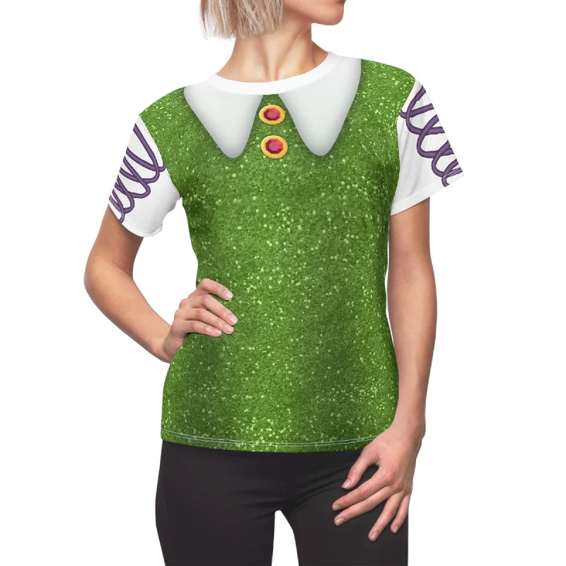 Petunia Women's Shirt, Meet the Robinsons Costume Zippered Buttoned Snapped