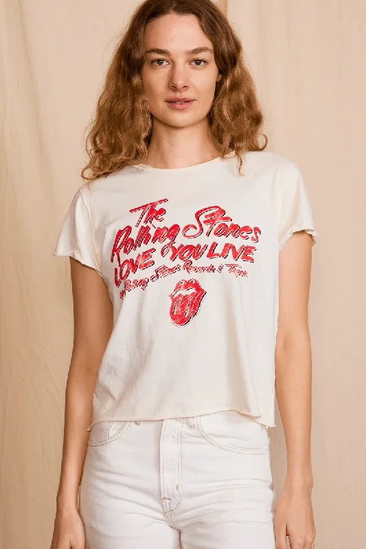 Rolling Stones Love You Live Tee Casual Formal Business
