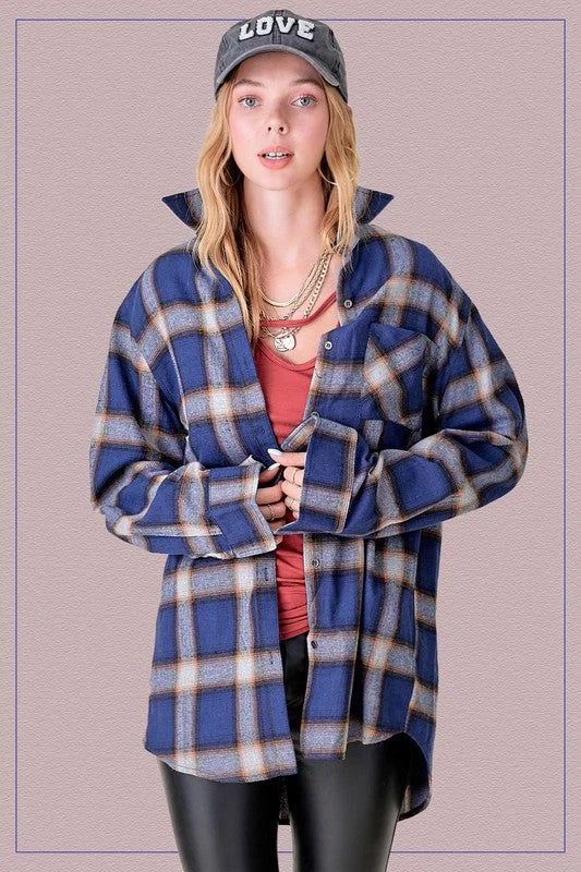 La Miel | Shania Shirt Notch Collar Peter Pan Collar Cowl Neck