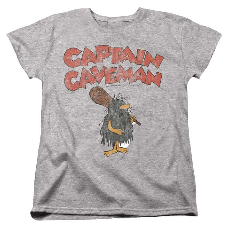 Wacky Races Captain Caveman 1 - Women's T-Shirt Cashmere Blend Cotton Blend Poly Blend