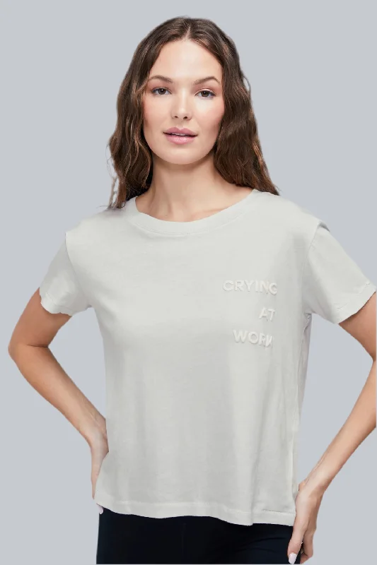 Wildfox Sickday Charlie Tee Zippered Front Buttoned Front Snap Front