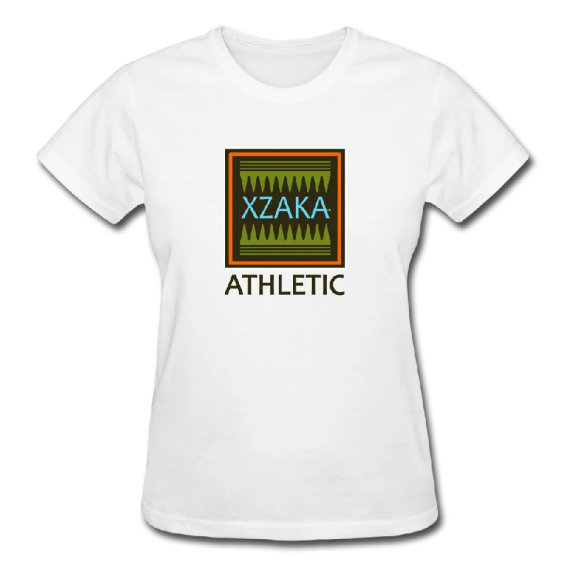 XZAKA - Women "Athletic" Workout T-Shirt - W3556 Welt Pockets Slit Pockets Flap Pockets XZAKA - Women "Athletic" Workout T-Shirt - W3556 Welt Pockets Slit Pockets Flap Pockets
