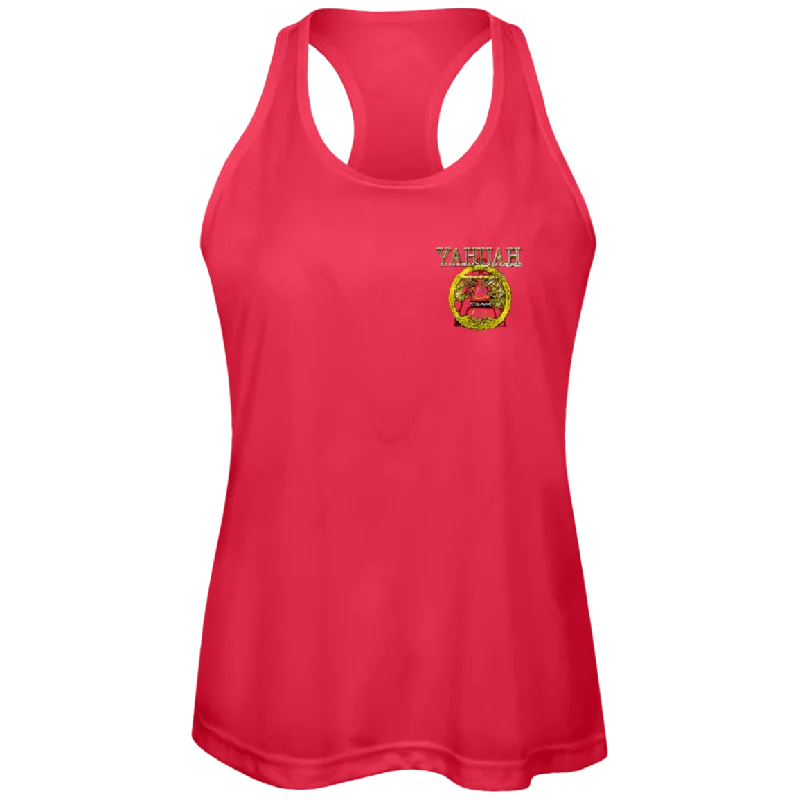 A-Team 01-01 Designer Team 365 Ladies Zone Racerback Tank Top (7 colors) cutout tank top