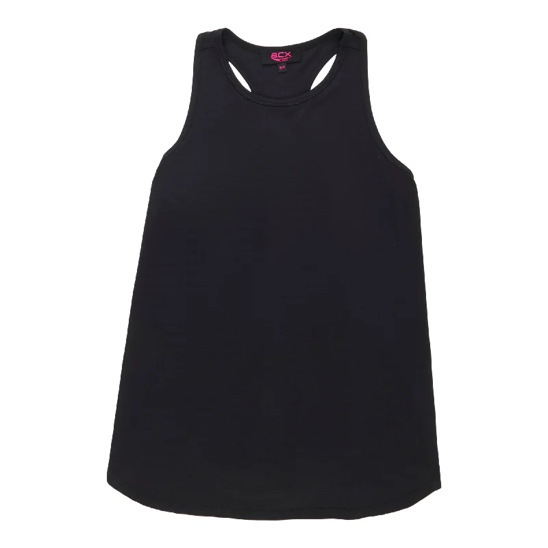 ACX Active Pink Women's Balance Sleeveless Rib Tank Top flexible tank top