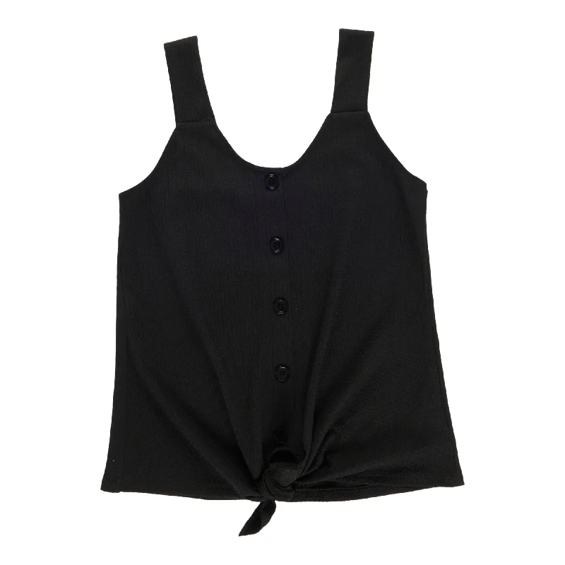 lily morgan Women's Tie-Front Tank Top layering tank top