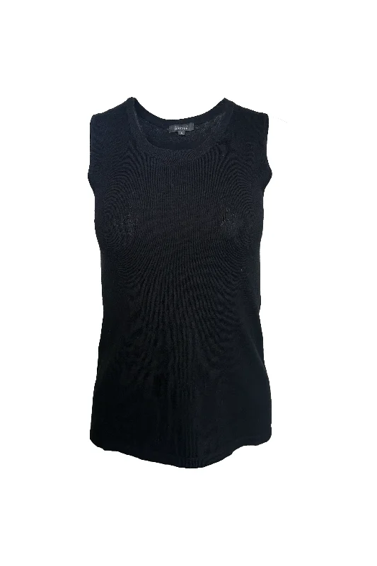 Pure Amici Tank C119 | Black charcoal tank top