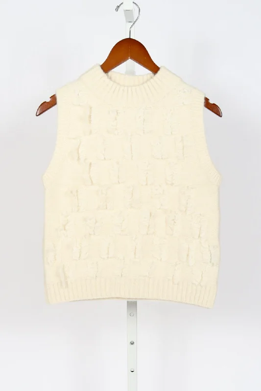 Stella Tank - Ivory floral tank top