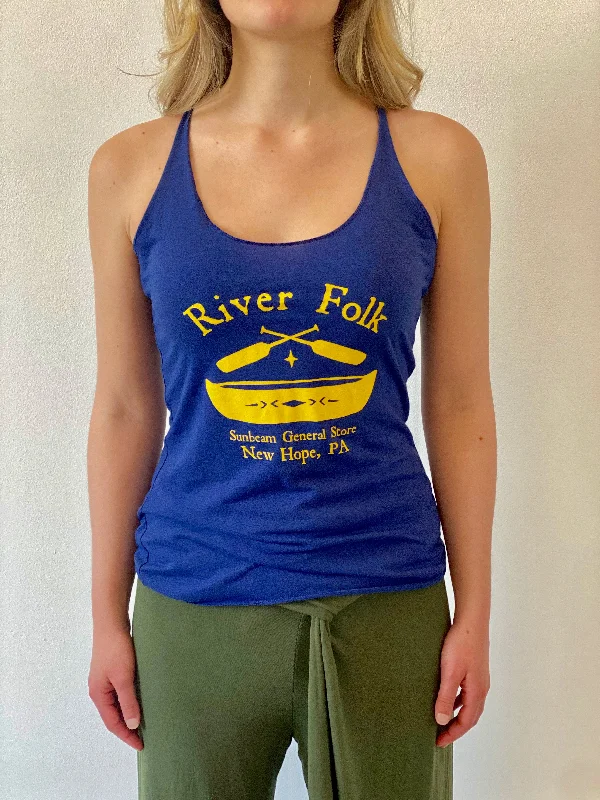 River Folk Organic Cotton Tank Top sequin tank top
