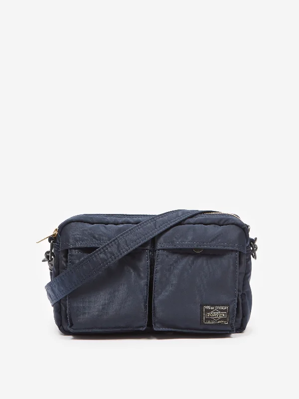 Porter - Yoshida & Co. Tanker Shoulder Bag - Iron Blue playful tank top