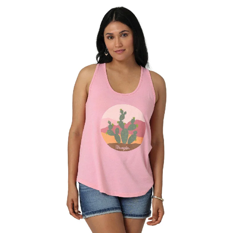Women's Wrangler Retro® Graphic Tank - Peony - 112328911 sexy tank top