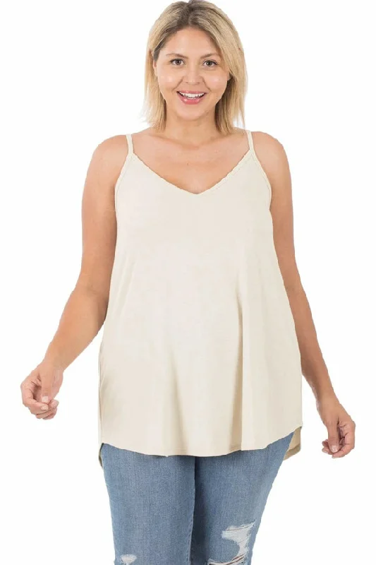 BK Basics PLUS V-neck Tank slim fit tank