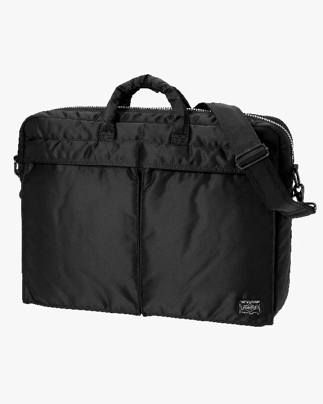 Porter-Yoshida & Co. Tanker 3-Way Briefcase - Black cotton tank top