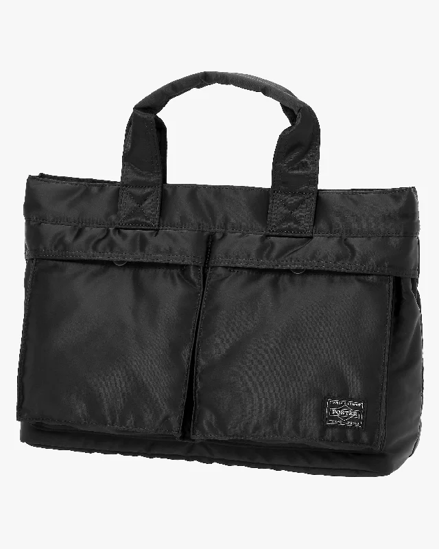 Porter-Yoshida & Co. Tanker Tote Bag - Black crew neck tank