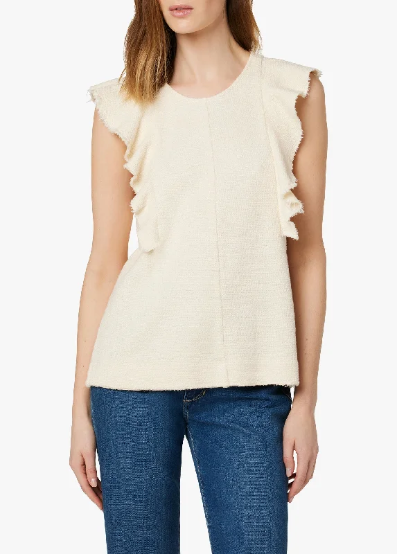 THE ALANA TANK silver tank top