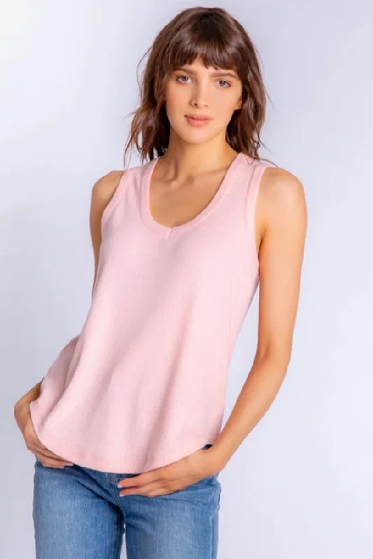 PJ Salvage Textured Essential Tank open back tank