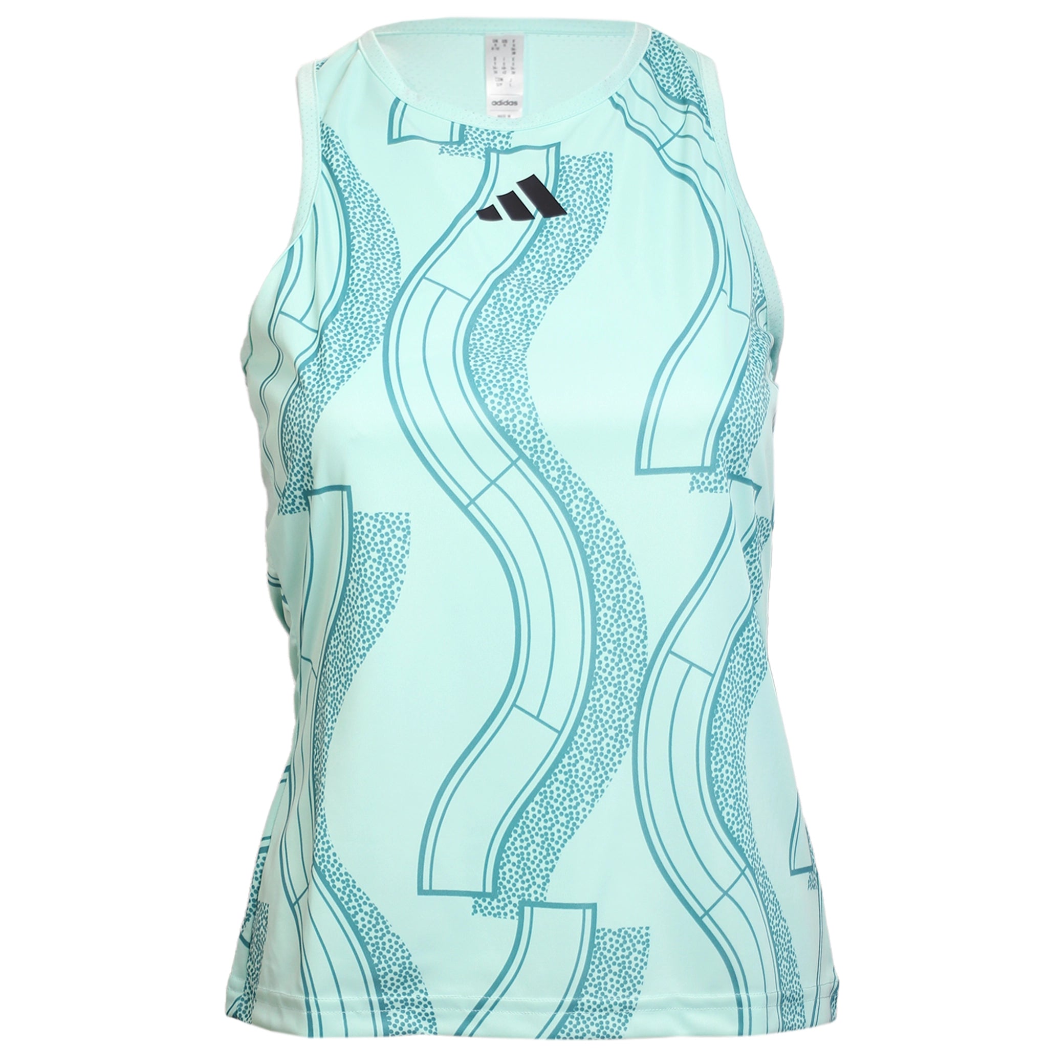 Adidas Women's Club Graphic Tank IK2239 ivory tank top