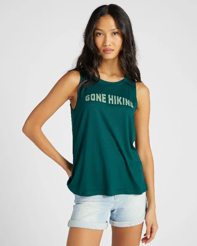 Gone Hiking Graphic Tank strapless tank top