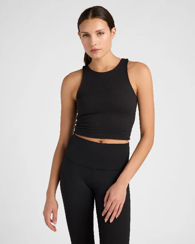 ReCharge Longline Yoga Tank off shoulder tank