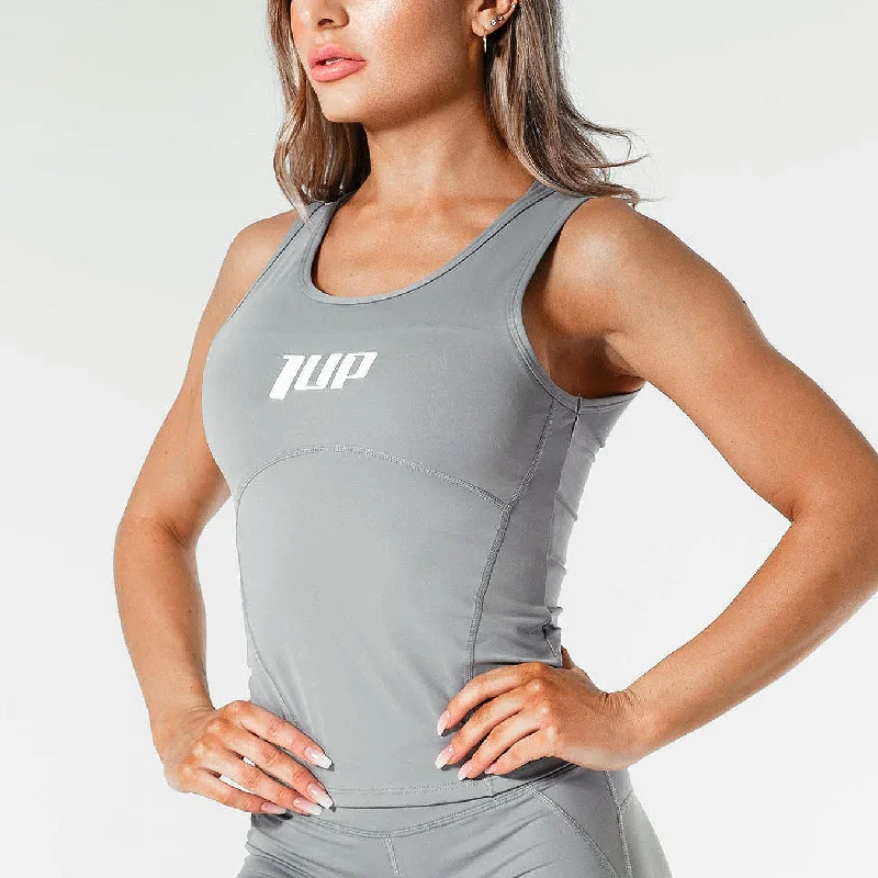 Women's Commitment Tank Top Shark Skin baby blue tank