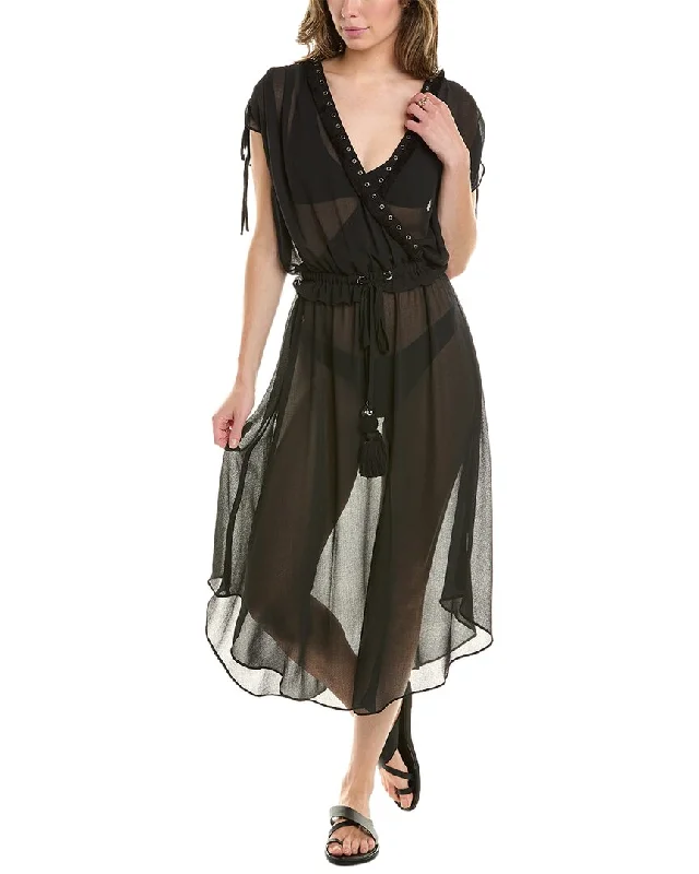 Ramy Brook Embellished Merritt Cover-Up Dress Tunics Exclusive limited