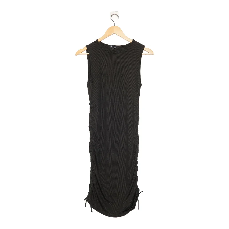 lily morgan Women's Blush Ribbed Ruched Dress Tunics New arrival