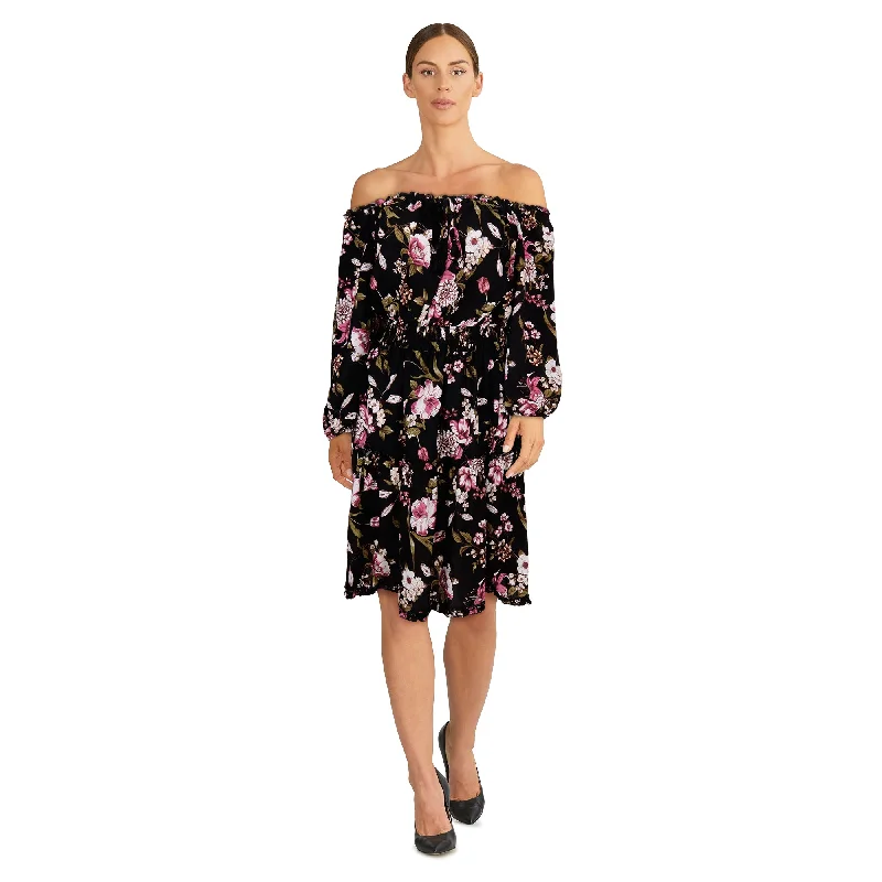 lily morgan Women's Off-Shoulder Dress Tunics Luxurious high-end