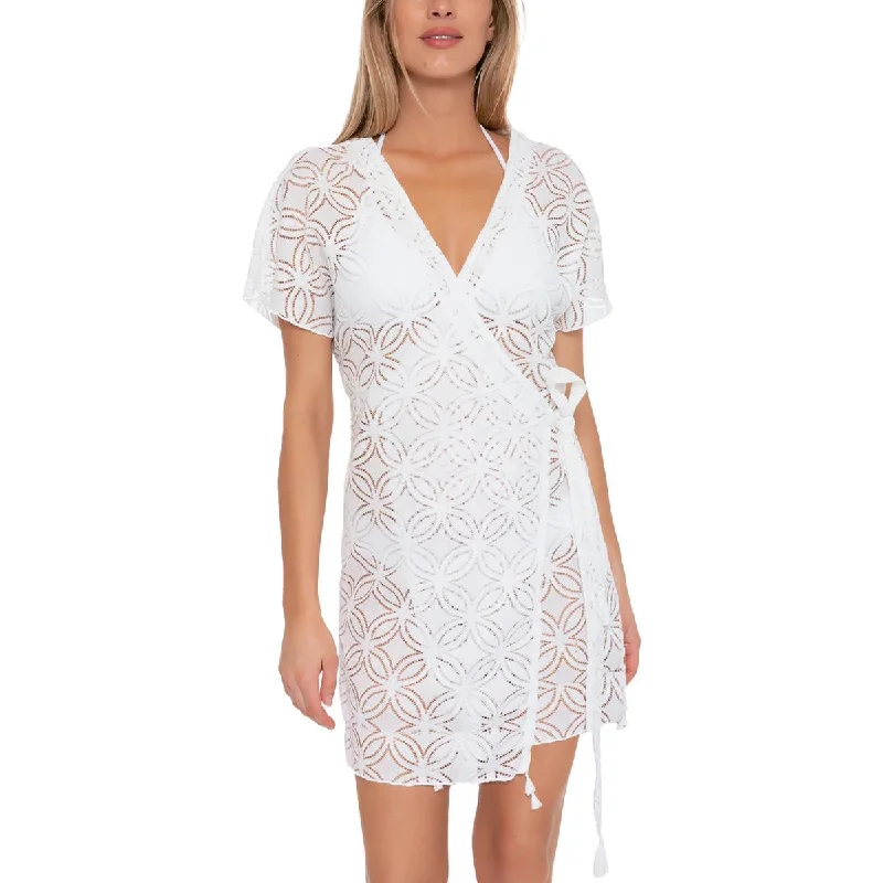Trina Turk Womens Summer Dress Cover-Up Tunics Essential wardrobe