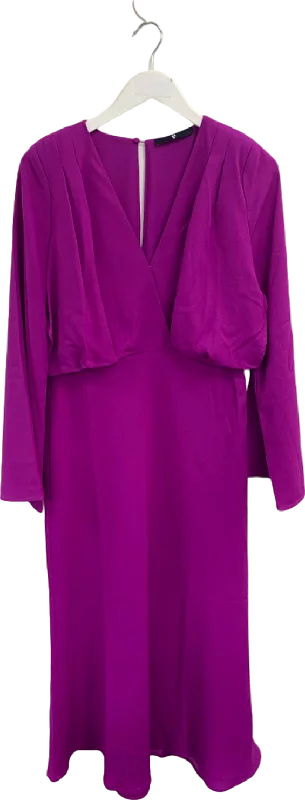 V by Very Purple Midi Dress UK 14 Tunics Versatile stylish