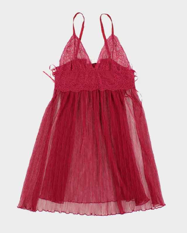 Vintage 90s U & Me Pink Slip Dress - S Tunics Versatile stylish